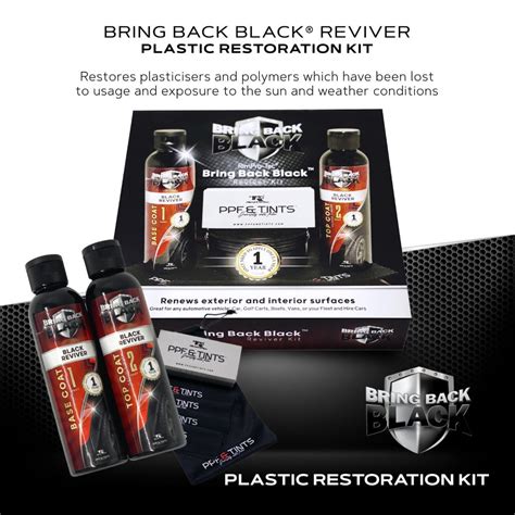 Black magic plastic reviver